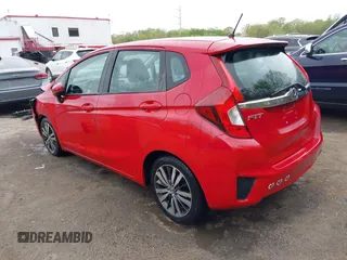 2015 Honda Fit EX-L with VIN 3HGGK5H81FM756461, listed as a IAAI auction lot 42080190 with 35,711 mi miles and . Bid and sale history available at DreamBid. Image 3.