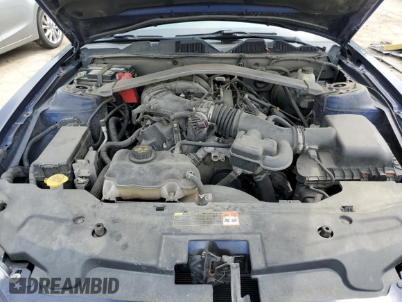 2012 Ford Mustang V6 with VIN 1ZVBP8EMXC5218384, listed as a Copart auction lot 58591915 with 162,572 mi miles and Salvage title. Bid and sale history available at DreamBid. Image 11.