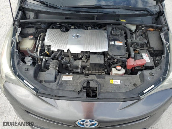 2016 Toyota Prius Two with VIN JTDKBRFU9G3016823, listed as a Copart auction lot 54855685 with 217,132 mi miles and Clean Title. Bid and sale history available at carsss.com. Image 11.