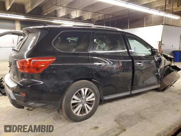 2020 Nissan Pathfinder S with VIN 5N1DR2AM8LC634093, listed as a Copart auction lot 47891365 with 76,291 mi miles and Salvage title. Bid and sale history available at DreamBid. Image 3.