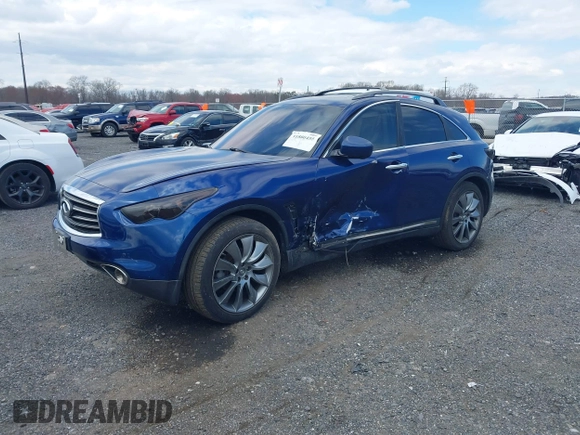 2012 Infiniti FX35 with VIN JN8AS1MW4CM151704, listed as a IAAI auction lot 41880455 with 140,751 mi miles. Bid and sale history available at carsss.com. Image 17.