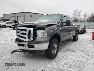 2006 Ford Super Duty F-250 XL with VIN 1FTSX21566EA52898, listed as a Copart auction lot 87026414 with 252,419 mi miles and Clean Title. Bid and sale history available at carsss.com. Image 1.
