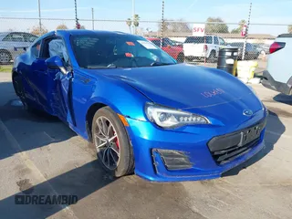 2017 Subaru BRZ Premium with VIN JF1ZCAB11H9600680, listed as a IAAI auction lot 41223729 with Not Provided miles. Bid and sale history available at carsss.com. Image 1.