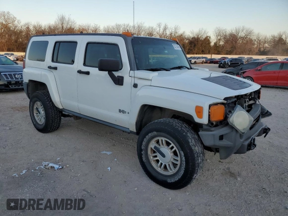 2006 Hummer H3 with VIN 5GTDN136768100835, listed as a Copart auction lot 82793494 with 177,252 mi miles and Salvage Title. Bid and sale history available at DreamBid. Image 4.