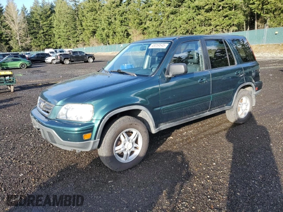 2000 Honda CR-V SE with VIN JHLRD1878YC035580, listed as a Copart auction lot 48059545 with 99,089 mi miles and Clean Title. Bid and sale history available at carsss.com. Image 1.