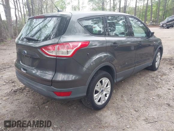 2015 Ford Escape S with VIN 1FMCU0F78FUA03960, listed as a IAAI auction lot 42052615 with 110,603 mi miles. Bid and sale history available at carsss.com. Image 4.
