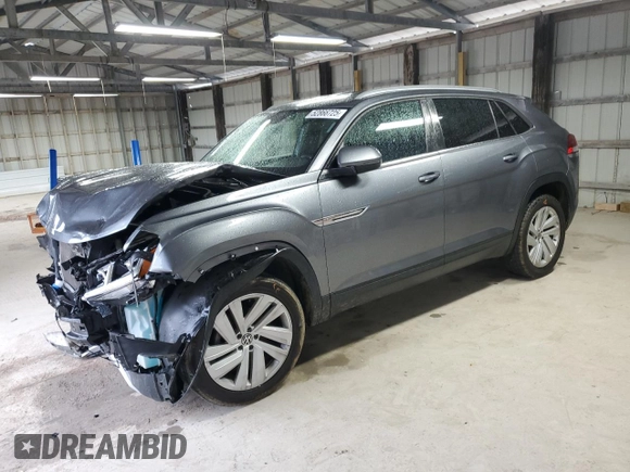 2020 Volkswagen Atlas SE with VIN 1V21E2CA7LC231971, listed as a Copart auction lot 52866725 with 75,621 mi miles and Salvage title. Bid and sale history available at DreamBid. Image 1.