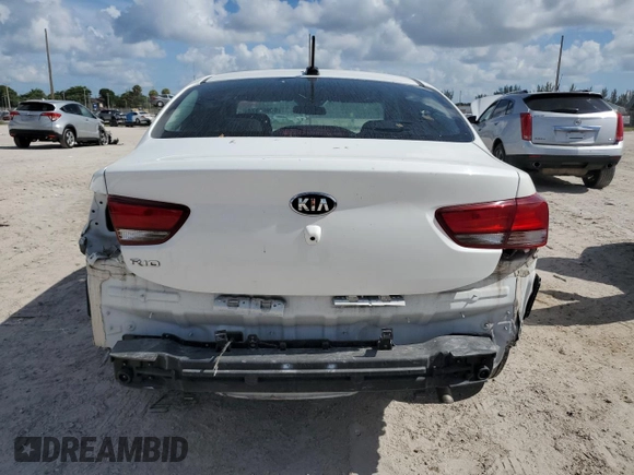 2021 Kia Rio LX with VIN 3KPA24AD1ME391129, listed as a Copart auction lot 64962374 with 37,018 mi miles and Salvage Title. Bid and sale history available at carsss.com. Image 6.
