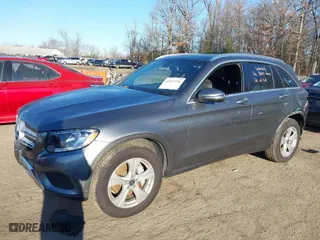 2017 Mercedes-Benz GLC with VIN WDC0G4JB0HF264860, listed as a IAAI auction lot 41427796 with 49,983 mi miles. Bid and sale history available at carsss.com. Image 2.