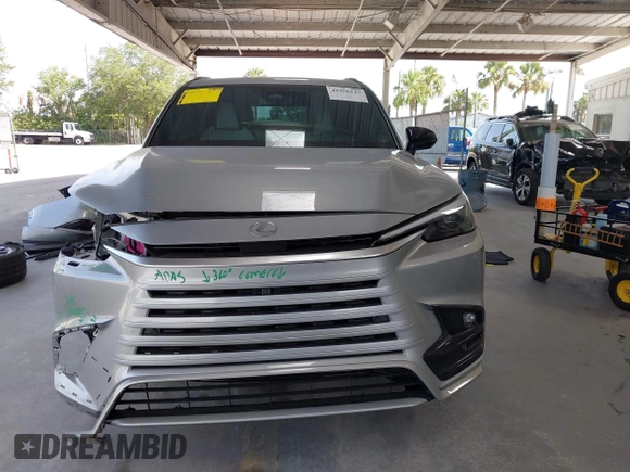2025 Lexus TX 500h F Sport Premium with VIN 5TDABAB62SS009112, listed as a IAAI auction lot 42456147 with 2,490 mi miles and . Bid and sale history available at DreamBid. Image 13.