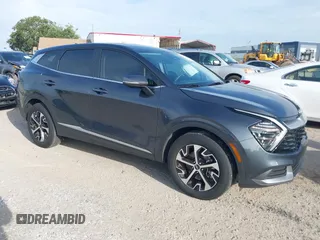 2024 Kia Sportage EX with VIN 5XYK33DF9RG138921, listed as a IAAI auction lot 42504387 with 21,936 mi miles and . Bid and sale history available at DreamBid. Image 1.