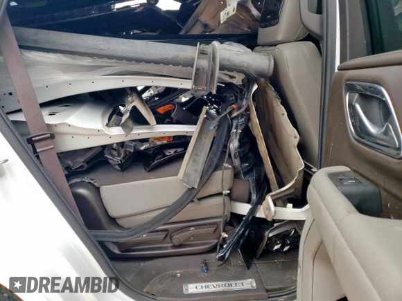 2023 Chevrolet Tahoe Z71 with VIN 1GNSKPKD6PR120121, listed as a Copart auction lot 58223505 with 67,210 mi miles and Salvage title. Bid and sale history available at DreamBid. Image 10.