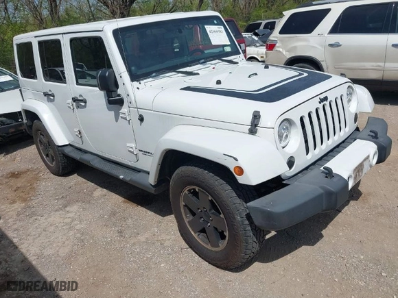 2012 Jeep Wrangler Unlimited Sahara with VIN 1C4HJWEG3CL254944, listed as a IAAI auction lot 42060981 with 172,358 mi miles. Bid and sale history available at carsss.com. Image 1.