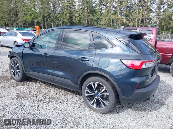 2022 Ford Escape SE Hybrid z VIN 1FMCU9BZ5NUA06681, wystawiony jako IAAI lot #42302156 z przebiegiem 61 582 mil mil oraz . Historia ofert i sprzedaży dostępna na DreamBid. Obrazek 3.