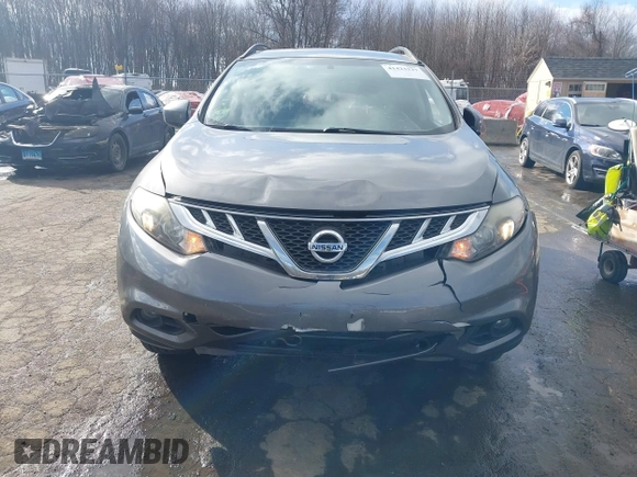 2014 Nissan Murano S with VIN JN8AZ1MW4EW514506, listed as a IAAI auction lot 41423337 with 127,981 mi miles and . Bid and sale history available at DreamBid. Image 13.