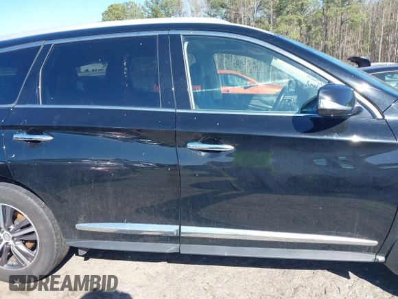 2018 Infiniti QX60 with VIN 5N1DL0MM1JC532827, listed as a IAAI auction lot 41853843 with 144,527 mi miles. Bid and sale history available at carsss.com. Image 13.