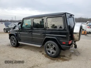 2016 Mercedes-Benz G-Class G 550 with VIN WDCYC3KF8GX258842, listed as a Copart auction lot 47667305 with 66,361 mi miles and Salvage Title. Bid and sale history available at carsss.com. Image 2.