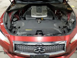 2015 Infiniti Q50 with VIN JN1BV7AR3FM390001, listed as a Copart auction lot 51752225 with 184,105 mi miles and Salvage Title. Bid and sale history available at carsss.com. Image 12.