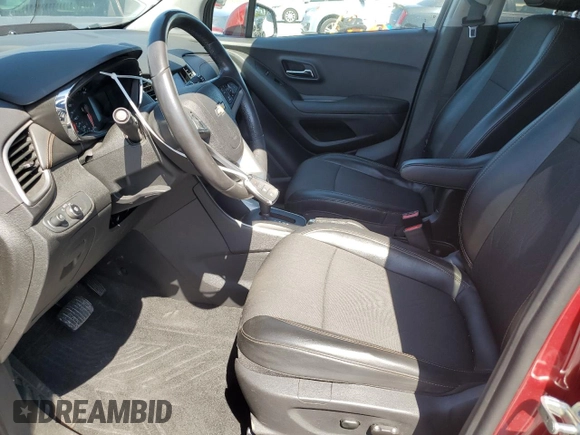 2020 Chevrolet Trax LT with VIN 3GNCJLSB9LL254802, listed as a Copart auction lot 52716865 with 59,831 mi miles and Salvage Title. Bid and sale history available at carsss.com. Image 7.