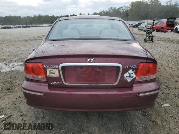 2004 Hyundai Sonata GLS with VIN KMHWF35H74A017382, listed as a Copart auction lot 72923264 with 117,730 mi miles and Salvage Title. Bid and sale history available at carsss.com. Image 6.
