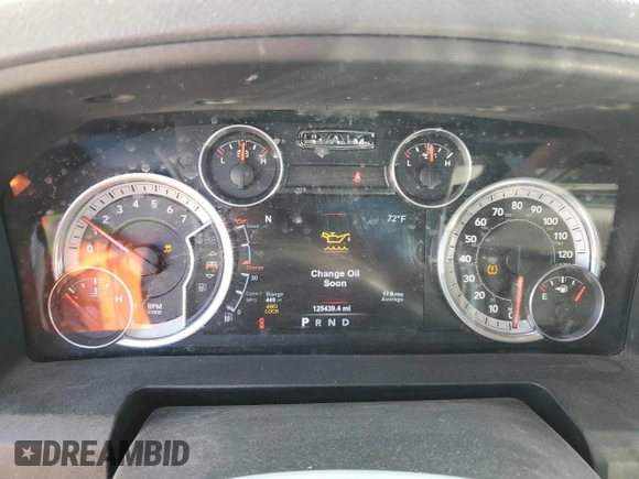 2015 Ram 1500 Big Horn with VIN 1C6RR7LG3FS546486, listed as a Copart auction lot 48737635 with 125,439 mi miles and Salvage title. Bid and sale history available at DreamBid. Image 9.