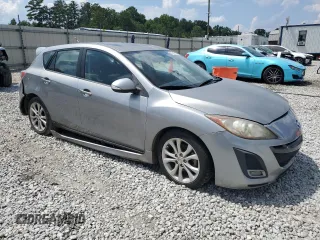 2010 Mazda 3 S Sport with VIN JM1BL1H5XA1317706, listed as a Copart auction lot 63830195 with 141,107 mi miles and Salvage title. Bid and sale history available at DreamBid. Image 4.