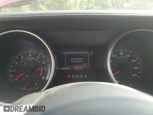 2019 Ford Mustang EcoBoost with VIN 1FA6P8TH0K5173812, listed as a Copart auction lot 57792855 with 84,238 mi miles and Salvage title. Bid and sale history available at DreamBid. Image 9.