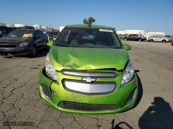 2016 Chevrolet Spark EV LT with VIN KL8CL6S03GC612358, listed as a Copart auction lot 74314764 with 28,483 mi miles and Salvage Title. Bid and sale history available at carsss.com. Image 5.