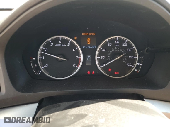 2017 Acura ILX Premium with VIN 19UDE2F7XHA009900, listed as a Copart auction lot 58033015 with 90,641 mi miles and Salvage title. Bid and sale history available at DreamBid. Image 9.