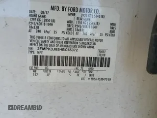 2017 Ford Edge SEL with VIN 2FMPK3J85HBC65372, listed as a Copart auction lot 89199355 with 128,816 mi miles and Salvage Title. Bid and sale history available at carsss.com. Image 15.