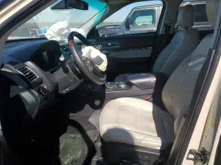 2018 Ford Explorer Platinum with VIN 1FM5K8HT6JGC94280, listed as a Copart auction lot 46307525 with 59,196 mi miles and Salvage Title. Bid and sale history available at carsss.com. Image 7.