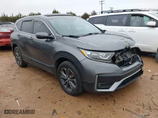 2020 Honda CR-V EX-L with VIN 2HKRW2H86LH699220, listed as a IAAI auction lot 41558449 with 91,111 mi miles. Bid and sale history available at carsss.com. Image 1.