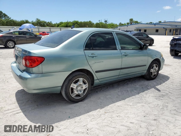 2006 Toyota Corolla CE with VIN 2T1BR32E56C625081, listed as a Copart auction lot 61289035 with Not provided miles and Clean title. Bid and sale history available at DreamBid. Image 3.