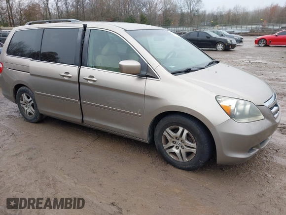2006 Honda Odyssey EX with VIN 5FNRL38486B093156, listed as a IAAI auction lot 41109483 with 191,785 mi miles. Bid and sale history available at carsss.com. Image 1.