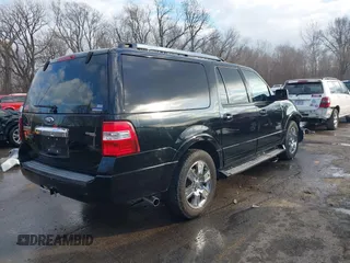 2008 Ford Expedition EL Limited with VIN 1FMFK20518LA68521, listed as a IAAI auction lot 41237658 with 381,557 mi miles. Bid and sale history available at carsss.com. Image 4.