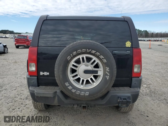 2006 Hummer H3 with VIN 5GTDN136568263094, listed as a Copart auction lot 41345315 with 202,221 mi miles and Clean Title. Bid and sale history available at DreamBid. Image 6.