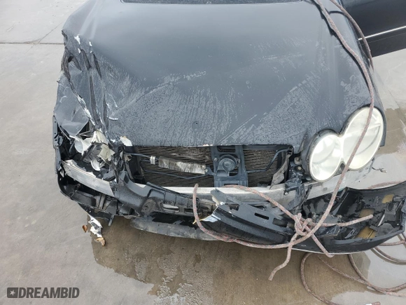 2005 Mercedes-Benz CLK-Class 5.0L with VIN WDBTJ75J05F138614, listed as a Copart auction lot 44733355 with 113,866 mi miles and Salvage Title. Bid and sale history available at carsss.com. Image 11.