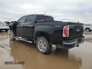 2015 GMC Canyon 4WD SLT with VIN 1GTG6CE38F1262174, listed as a Copart auction lot 80066724 with 154,267 mi miles and Salvage Title. Bid and sale history available at carsss.com. Image 2.