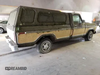 1978 Ford F-150 z VIN F15HNCG8502, wystawiony jako Copart lot #57248964 z przebiegiem 201 337 mil mil oraz Czysty tytuł • Clean title. Historia ofert i sprzedaży dostępna na DreamBid. Obrazek 3.