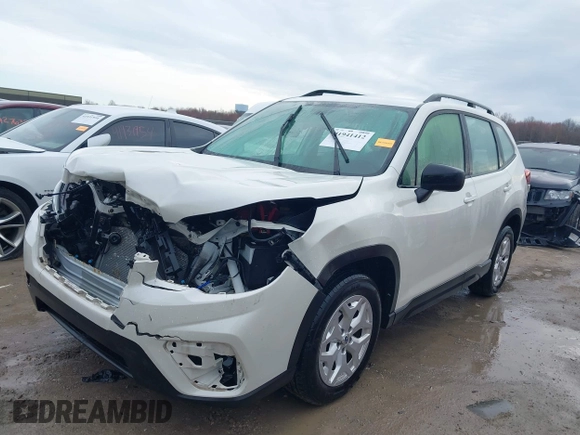 2020 Subaru Forester with VIN JF2SKADC4LH496764, listed as a IAAI auction lot 41941412 with 46,754 mi miles. Bid and sale history available at carsss.com. Image 2.