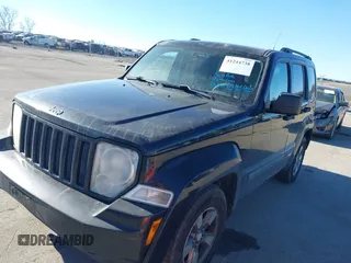 2008 Jeep Liberty Sport with VIN 1J8GP28K38W227910, listed as a IAAI auction lot 41244738 with 215,126 mi miles. Bid and sale history available at carsss.com. Image 2.