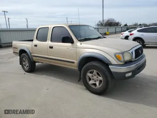 2001 Toyota Tacoma PreRunner with VIN 5TEGN92N11Z822336, listed as a Copart auction lot 48143665 with 249,491 mi miles and Salvage Title. Bid and sale history available at carsss.com. Image 4.