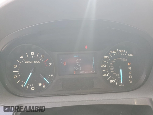 2014 Ford Edge SE with VIN 2FMDK3GC1EBA85994, listed as a Copart auction lot 61485185 with 97,744 mi miles and Salvage title. Bid and sale history available at DreamBid. Image 9.