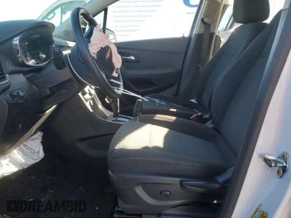 2017 Chevrolet Trax LS with VIN KL7CJNSB4HB128650, listed as a Copart auction lot 46163455 with 61,652 mi miles and Salvage Title. Bid and sale history available at carsss.com. Image 7.