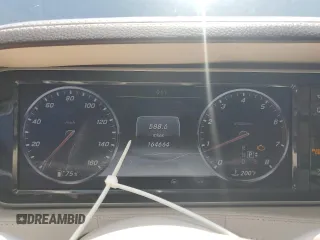 2015 Mercedes-Benz S 550 with VIN WDDUG8FB6FA092891, listed as a Copart auction lot 56431905 with 164,664 mi miles and Salvage title. Bid and sale history available at DreamBid. Image 9.
