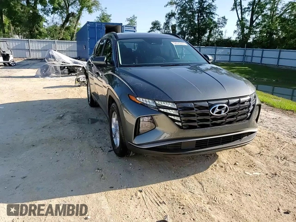 2022 Hyundai Tucson SEL with VIN 5NMJB3AE1NH121735, listed as a Copart auction lot 52225955 with 43,952 mi miles and Salvage Title. Bid and sale history available at carsss.com. Image 15.