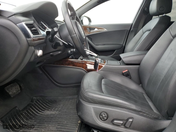 2015 Audi A6 2.0T Premium Plus with VIN WAUGFAFC3FN036133, listed as a Copart auction lot 48258975 with 98,495 mi miles and Salvage Title. Bid and sale history available at carsss.com. Image 7.