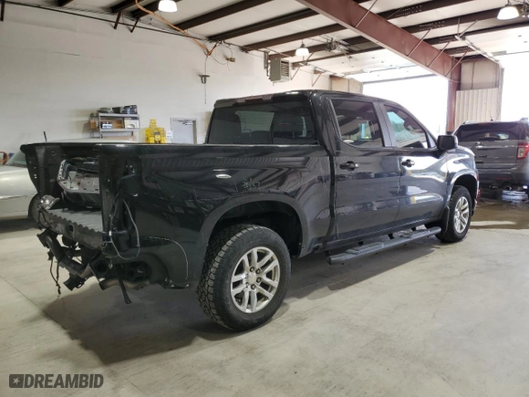 2020 Chevrolet Silverado 1500 LT with VIN 3GCUYDED8LG410672, listed as a Copart auction lot 53932215 with 170,476 mi miles and Salvage Title. Bid and sale history available at carsss.com. Image 3.