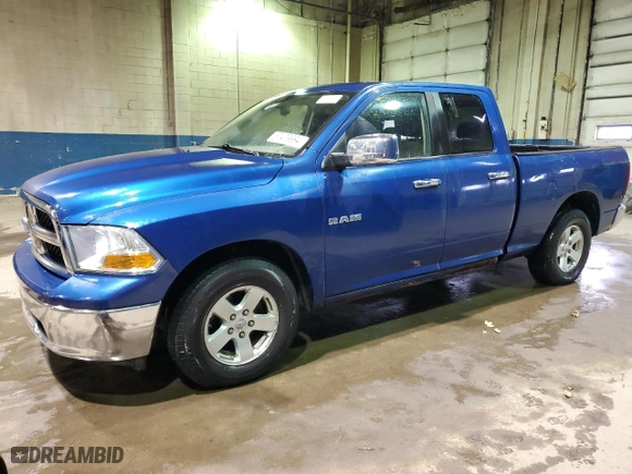 2009 Dodge Ram 1500 SLT with VIN 1D3HB18P09S787951, listed as a Copart auction lot 87479994 with 102,529 mi miles and Clean Title. Bid and sale history available at carsss.com. Image 1.