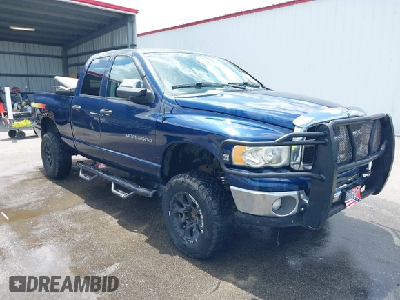 2004 Dodge Ram 2500 SLT with VIN 1D7KU28D24J177641, listed as a IAAI auction lot 42071244 with 248,147 mi miles. Bid and sale history available at carsss.com. Image 1.